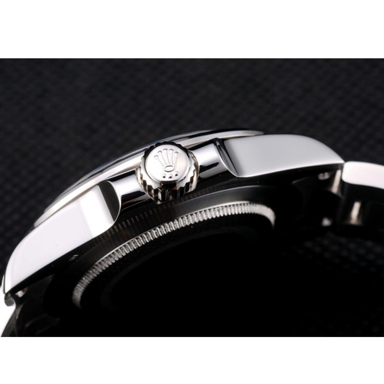 Rolex aaa copy Bezel White Dial Rolex Watch Steel Explorer Stainless 0502